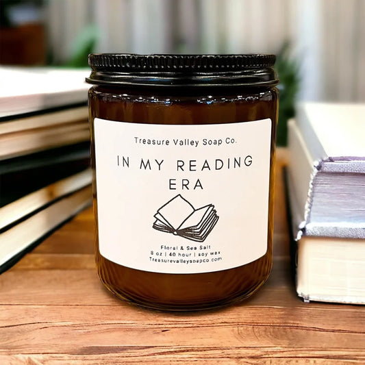 In My Reading Era Soy Candle